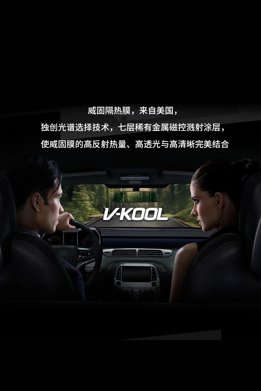 威固隔熱膜，來自美國
